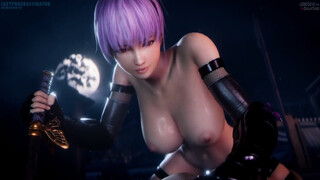 Ayane Riding By The Moonlight Nude Version