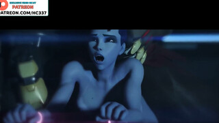 WIDOWMAKER HARD FUCKED IN ANAL AND GETTING CREAMPIE - WIDOWMAKER FROM OVERWATCH HENTAI ANIMATION