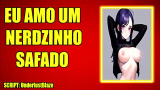 (AUDIO EROTICO) A Valentona Gótica Que Ama Nerds Tímidos.