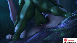 Hot Elf Hard Fucked By Futanari And Getting Creampie - Best Futa Hentai Warcraft 4k 60fps