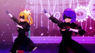 【MMD Hololive 4k/60fps】《Towa (常闇トワ) ~ Iroha (風真いろは)》~《愛包ダンスホール(Heart Pie Dancehall) HIMEHINA》