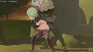 Hilichurls breed genshin girls 3