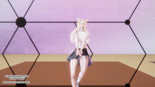 [MMD] XG - Puppet Show Ahri Akali Sexy Kpop Dance League of Legends Uncensored Hentai 4K 60FPS