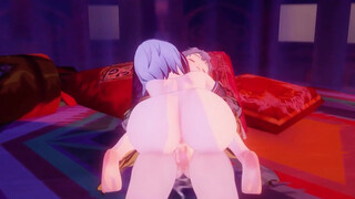 Topaz passionate cowgirl fuck