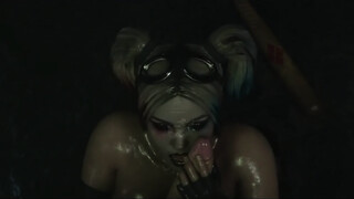 3D harley-quinn-in-back-alley(big ass, big tits, big cock)