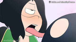 Froppy Tongue in Uraraka - 4K60