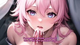 The streamer March 7th makes her fantasies come true with you