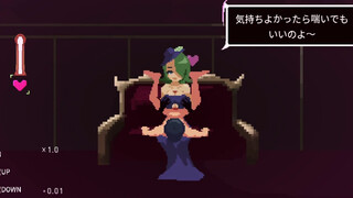 【Sadiubus(体験版)実況】逆レドットアニメーションエロゲー。メイドに足コキ、魔女にパイズリされたり・・(横スクロールアクションゲーム)