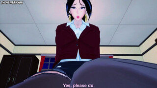 All Girls From JoJo's Bizarre Adventure Give You A Footjob!