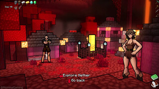 Girl Plays HornyCraft - Piglette Wants My ""MILK"" - Full Piglette Route