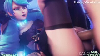 hentai 3d gwen compilation