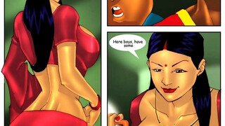 Savitha Bhabhi exclusive comics video - English audio - Savitha Bhabhi porn comics