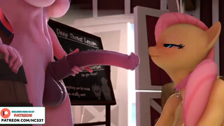 MY LITTLE PONY FUTANARI FLUTTERSHY BLOWJOB - FUTA FURRY HENTAI ANIMATION