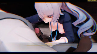 Honkai Impact - Wife cheating on husband at work with the boss!!!