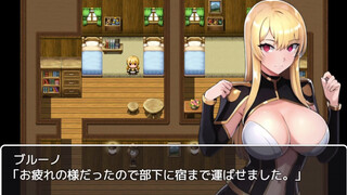 [Hentai Game Blonde big breasted Woman knight cuckold fantasy story.