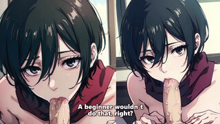 Hentai joi - Mikasa Always Wanted To Have Sex In The Training Camp...