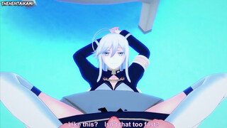 Vladilena Milize from 86 - Eighty Six Gives You A Footjob Hentai POV