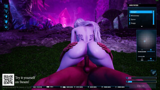 Galmine does her best Cowgirl Impression