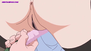 18yo Teen with MASSIVE Tits to Fuck Her - ANIME [ENG SUB]