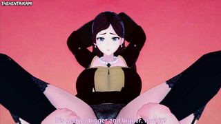 Hilda from Mushoku Tensei Gives You A Footjob Hentai POV