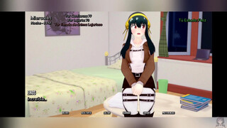 Fucking Doggy Style with Yor Forger (as he loves it) - Porn Gameplay - Slut x Family