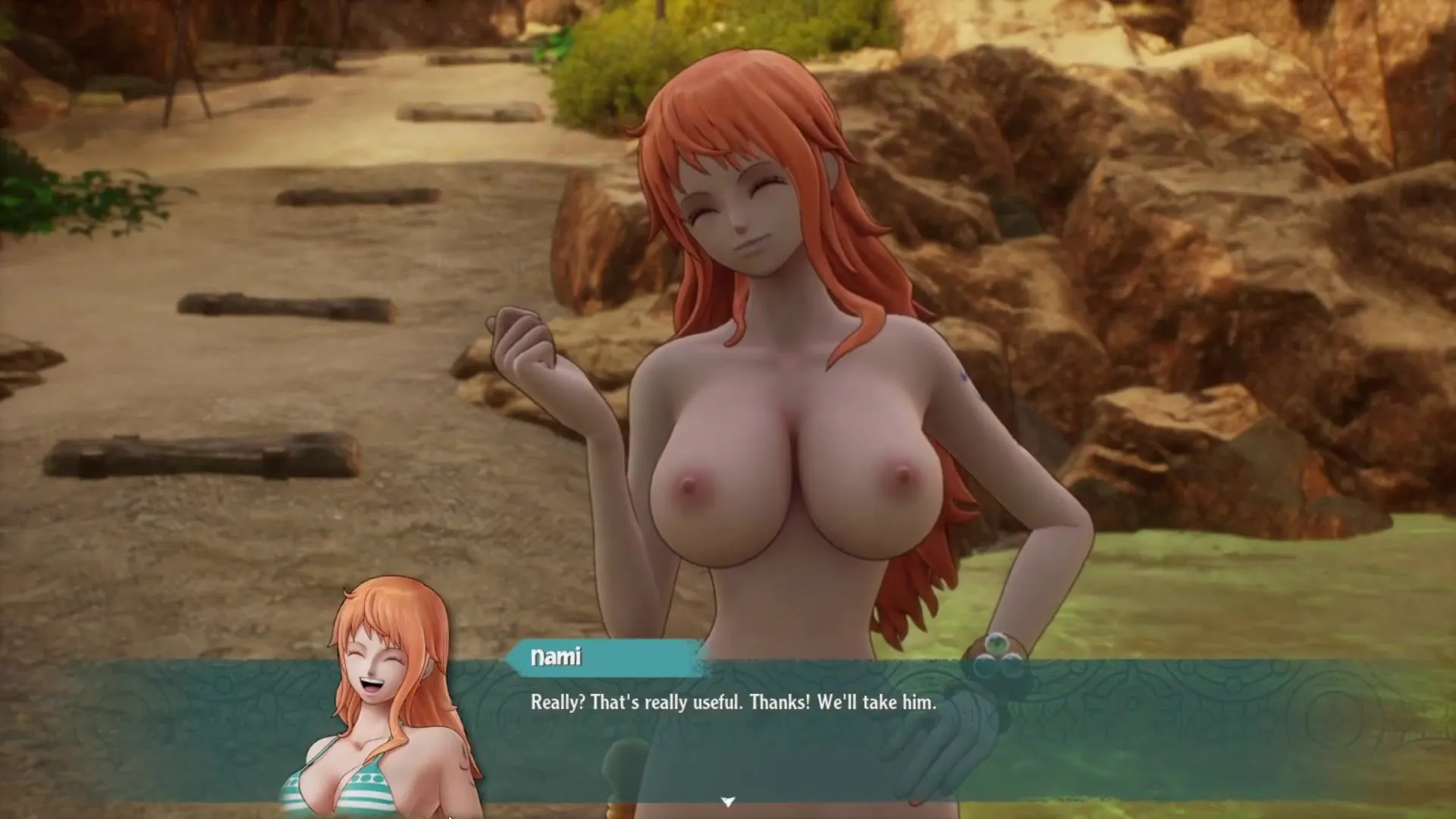 One piece odyssey nude