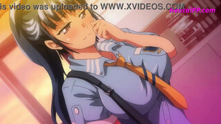 Horny Busty Student Suck Cock With Passion // Anime