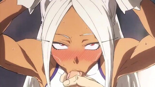 Mirko blowjob my hero academy hentai