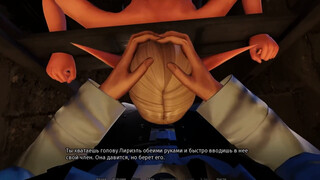 Elven slut caught in the forest and fucked