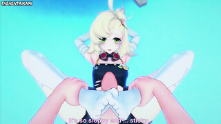 Piper from Zenless Zone Zero Gives You A Footjob Hentai POV