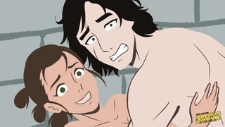 Kylo Ren And Rey Feeling The Force