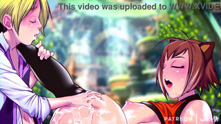 Karl x Makoto Blaz Blue (Washa) 1080p