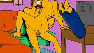 Marge Simpson cheating mom