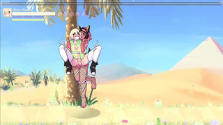 Mummy Girl Bondage me and jerk of me using her Dick in the Public Street