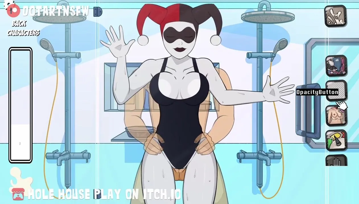 Harley Quinn BBC Pussy Rave - Hentai Game with Sound