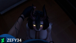 Night Rose Blowjob - FORTNITE 3D ANIMATION