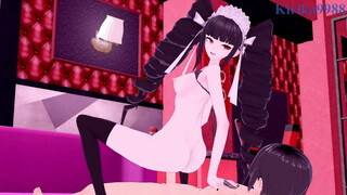 Celestia Ludenberg and I have intense sex in a secret room. - Danganronpa Hentai