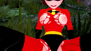 Elastigirl fucking hard in a secret mission - The Incredibles - Full Movie on PTRN or Sheer: Fantasyking3