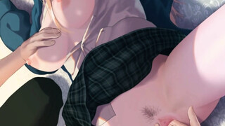 More than just sex. Real intimacy and sensual sex of a couple in love