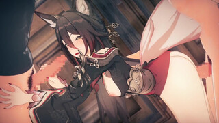 【崩壊スターレイル】停雲がたくさんの男達と集団セックスする3Dエロアニメーション。(崩スタ ていうん1 Honkai Star Rail Tingyun gangbang.停云群交)