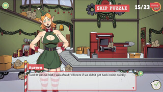 Claus' Secret Surprise [ XMAS HENTAI Game ] Ep.2 christmas factory making SEXTOY now !