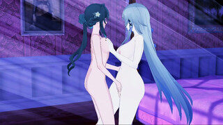 Hera loves Ruan Mei (Honkai Star Rail Hentai Yuri Animation)