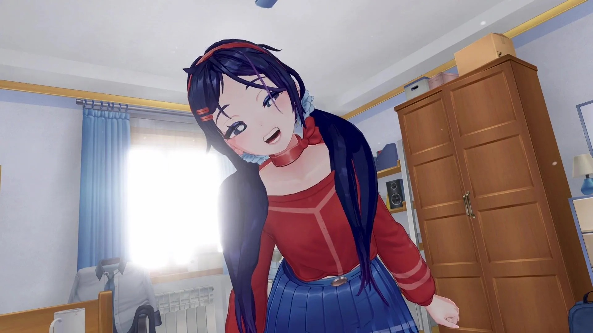 MiSide ASMR VR Roleplay Crazy Cutie Mita Comes Into Your World ~ Pov - LEWD  - Ear Licks