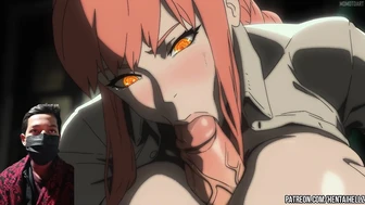 Makima Gets Her Pussy Pounded Hard - Chainsaw Man