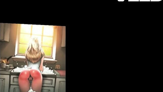 Teenie dame receives some immense stick