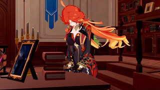 Mavuika plows a table (Genshin Influence Manga porn)