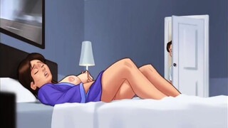 Super-fucking-hot Stepmother Wanks While Sister-in-law Observes - Gigantic Titties 3 way Act