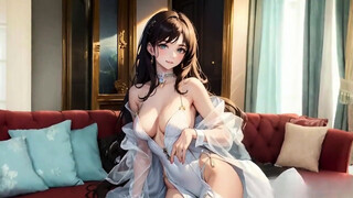 Ultra-cute spectacular doll lures us with voluptuous movements to turn us on (Over college-aged) (Anime porn) (AI-Generated)