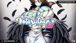 Fur covered Immense Backside and Big-boobed Albedo PLUMPER with Giant Rump and Mounds Anime porn Ecchi Anime By HotaruChanART