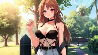 Adorable wonderful damsel lures me with voluptuous movements before buttfuck lovemaking (Over barely legal) (Anime porn)